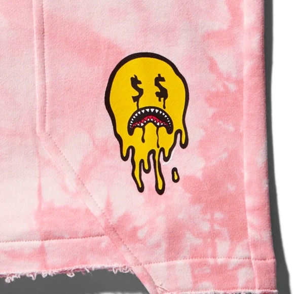 Sprayground Tie Dye Long Terry Knit Shorts XL - Picture 3 of 8